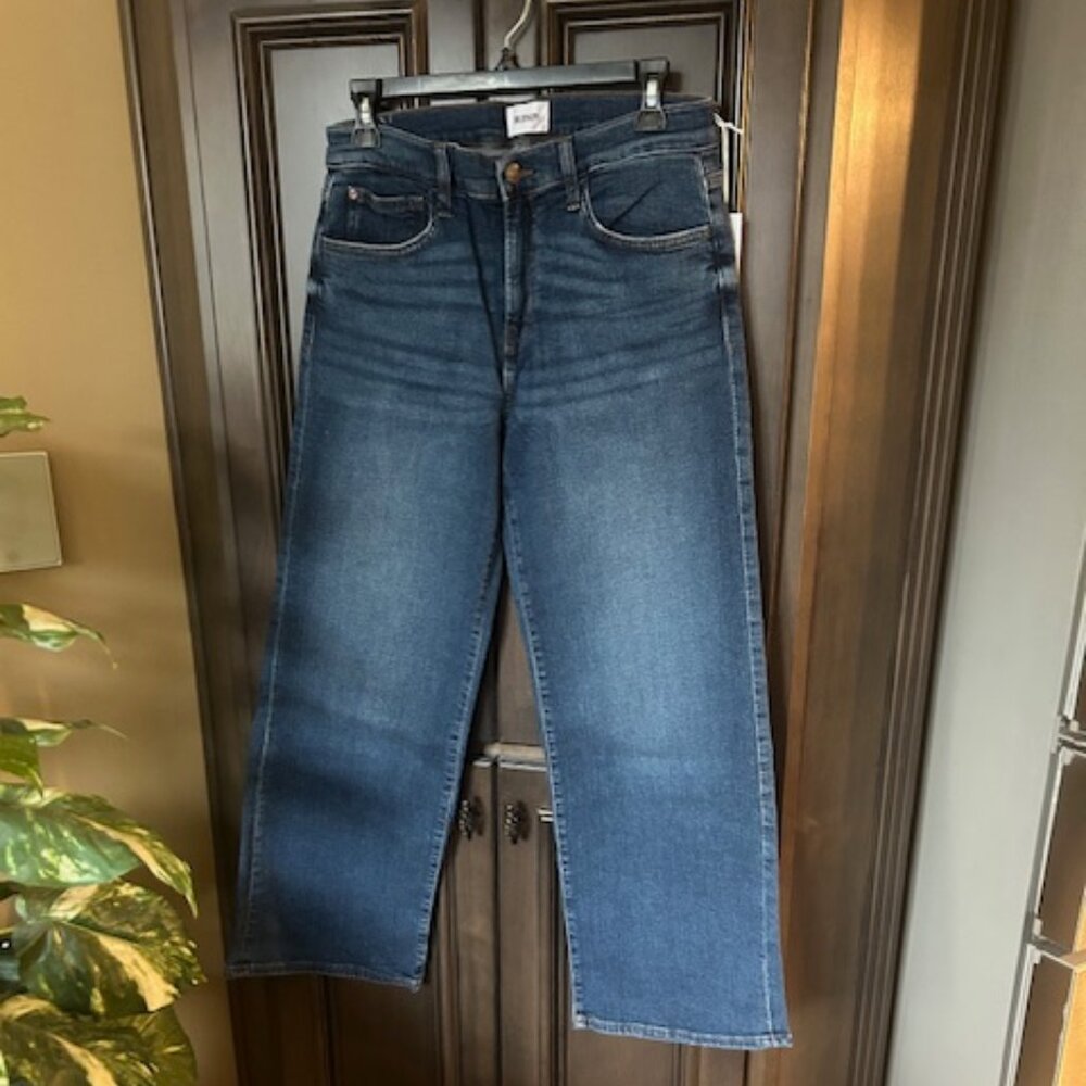Hudson Jeans Rosalie High Rise Wide Leg Ankle Callisto Jeans